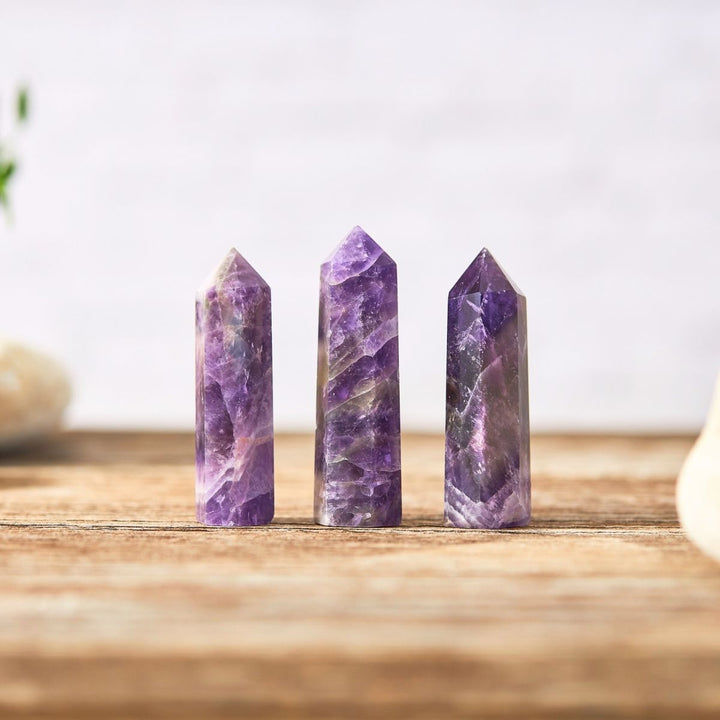 Amethyst Kristall Hexagon - Für Meditationen & Balance - Stones & Crystals - TaoTempel