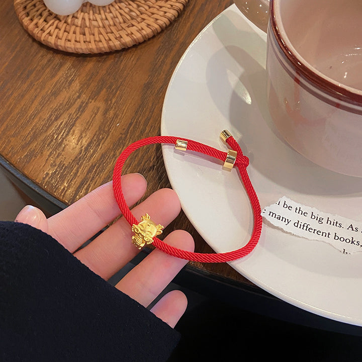 2024 Jahr des Drachen Armband - Chinesisches Tierkreiszeichen Armband - Bracelet - TaoTempel