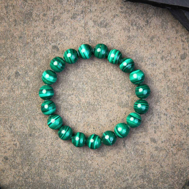Grünes Malachit Transformations Armband - Für positive Veränderungen - Bracelet - TaoTempel