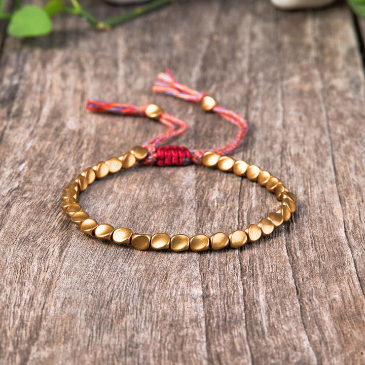 Handgefertigtes Tibet Kupferperlen Armband - heilend - Bracelet - TaoTempel