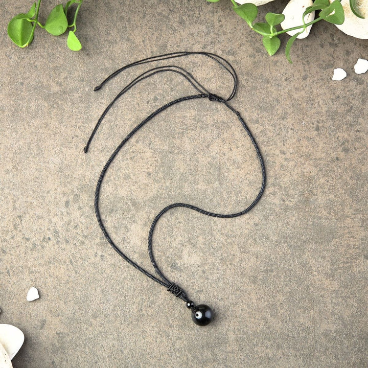 Regenbogen Obsidian Halskette - Auge der Wahrheit - Necklace - TaoTempel