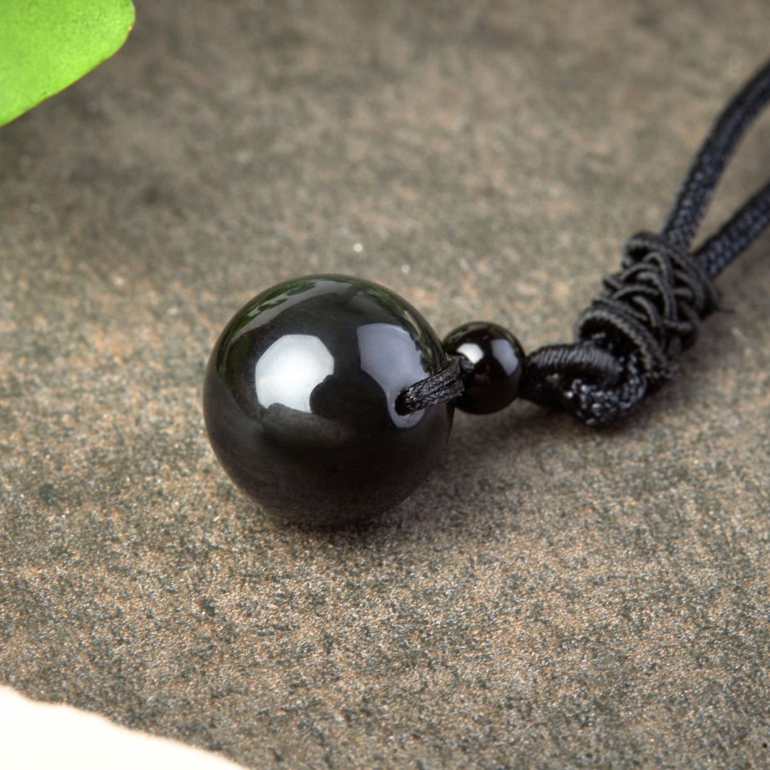 Regenbogen Obsidian Halskette - Auge der Wahrheit - Necklace - TaoTempel