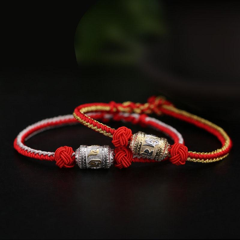 Tibet Mantra Glücksarmband - Bracelet - TaoTempel