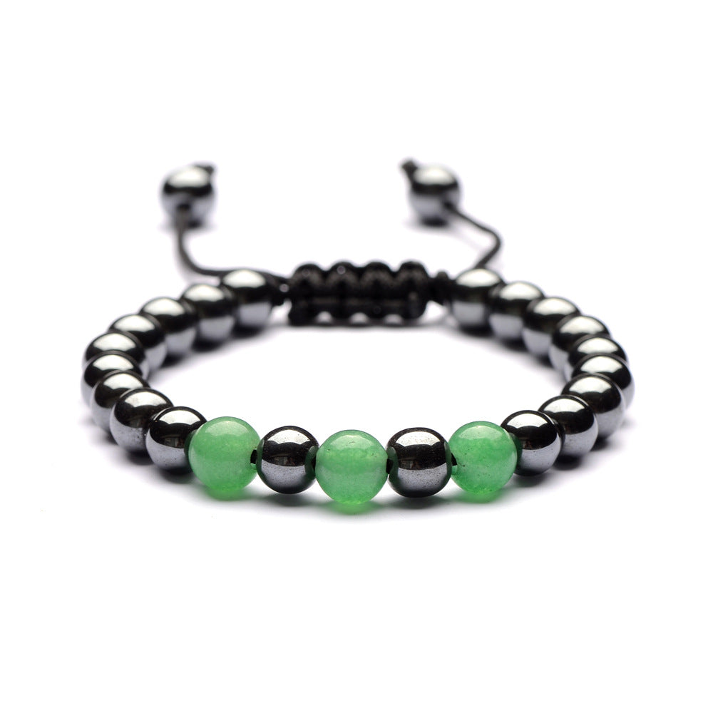 7 Chakra Hämatit Armband - Für Wellness & Heilung -  - TaoTempel