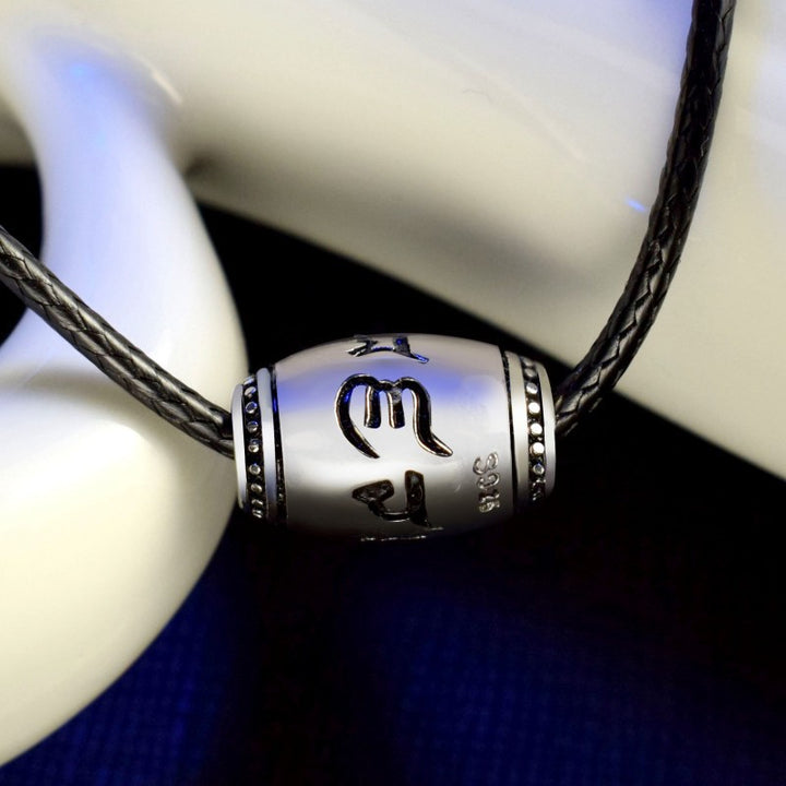 Tibetisch Buddhistische Halskette - Mantra für Glück - Necklace - TaoTempel