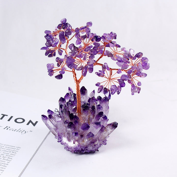Amethystbaum - Kristallbaum des Lebens - Home Decor - TaoTempel