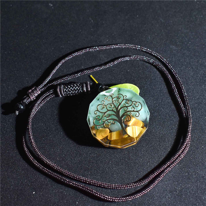 Baum des Lebens Orgonit Halskette - Energie Schutz - Necklace - TaoTempel