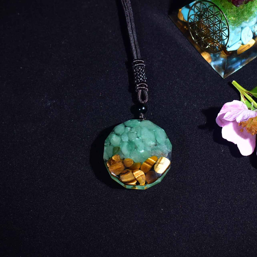 Baum des Lebens Orgonit Halskette - Energie Schutz - Necklace - TaoTempel