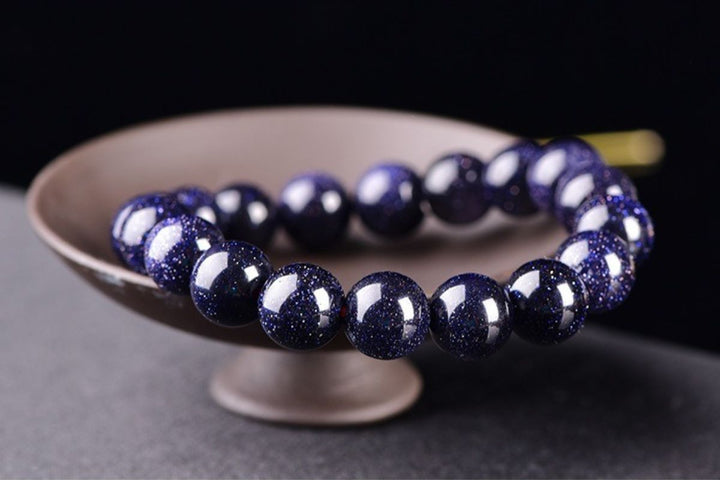 Blaues Sandstein Armband - Bracelet - TaoTempel
