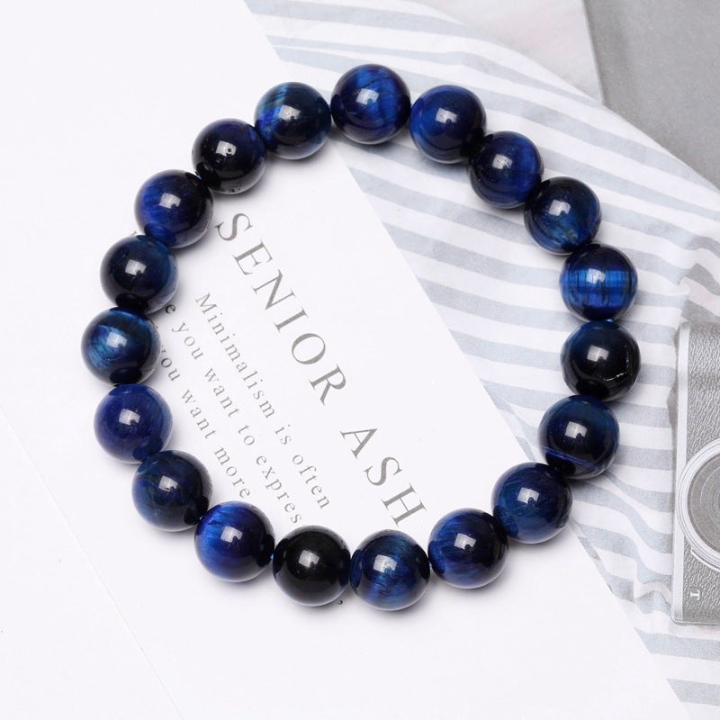 Blaues Tigerauge Armband - Selbstbewusstsein & Kreativität - Bracelet - TaoTempel
