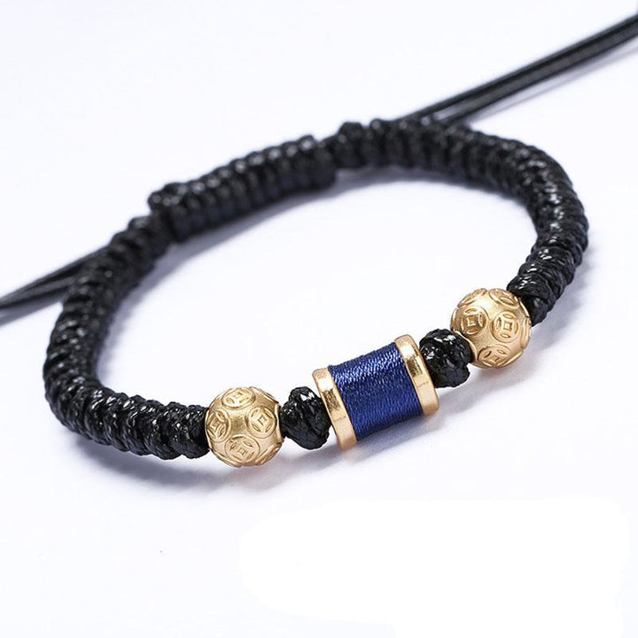 Armband mit chinesischen Münzen - Feng Shui Aktivator für Wohlstand - Bracelet - TaoTempel