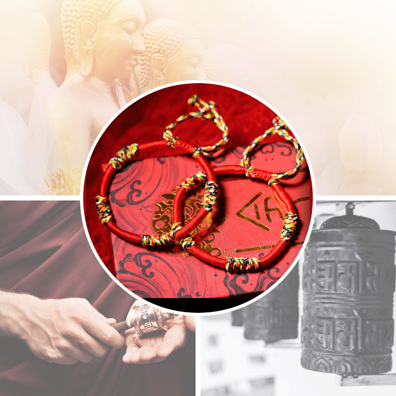 Glücklicher Buddhistischer Mönch Armband - Bracelet - TaoTempel