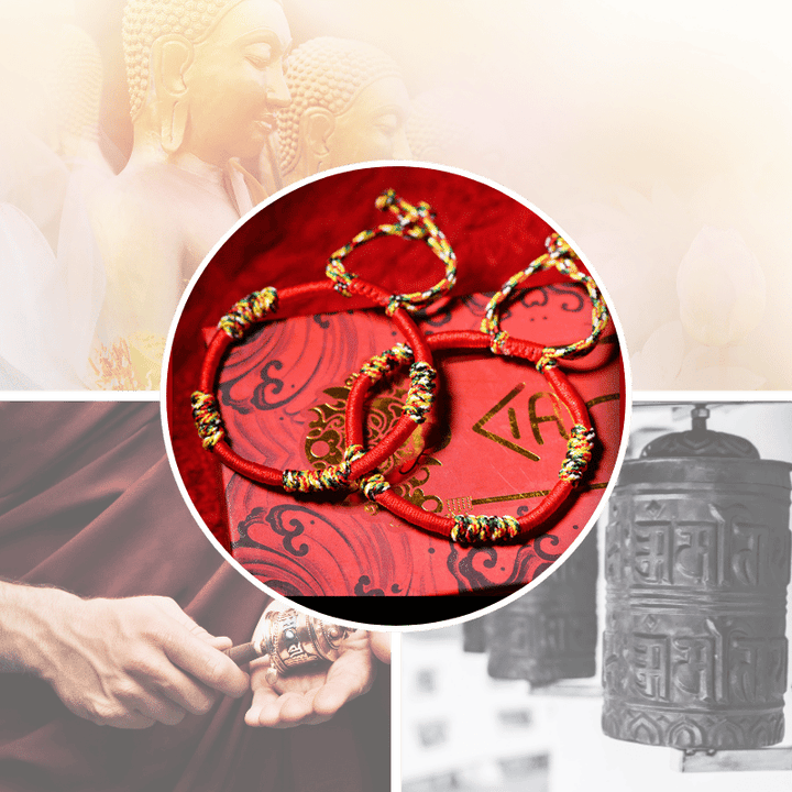 Glücklicher Buddhistischer Mönch Armband - Bracelet - TaoTempel