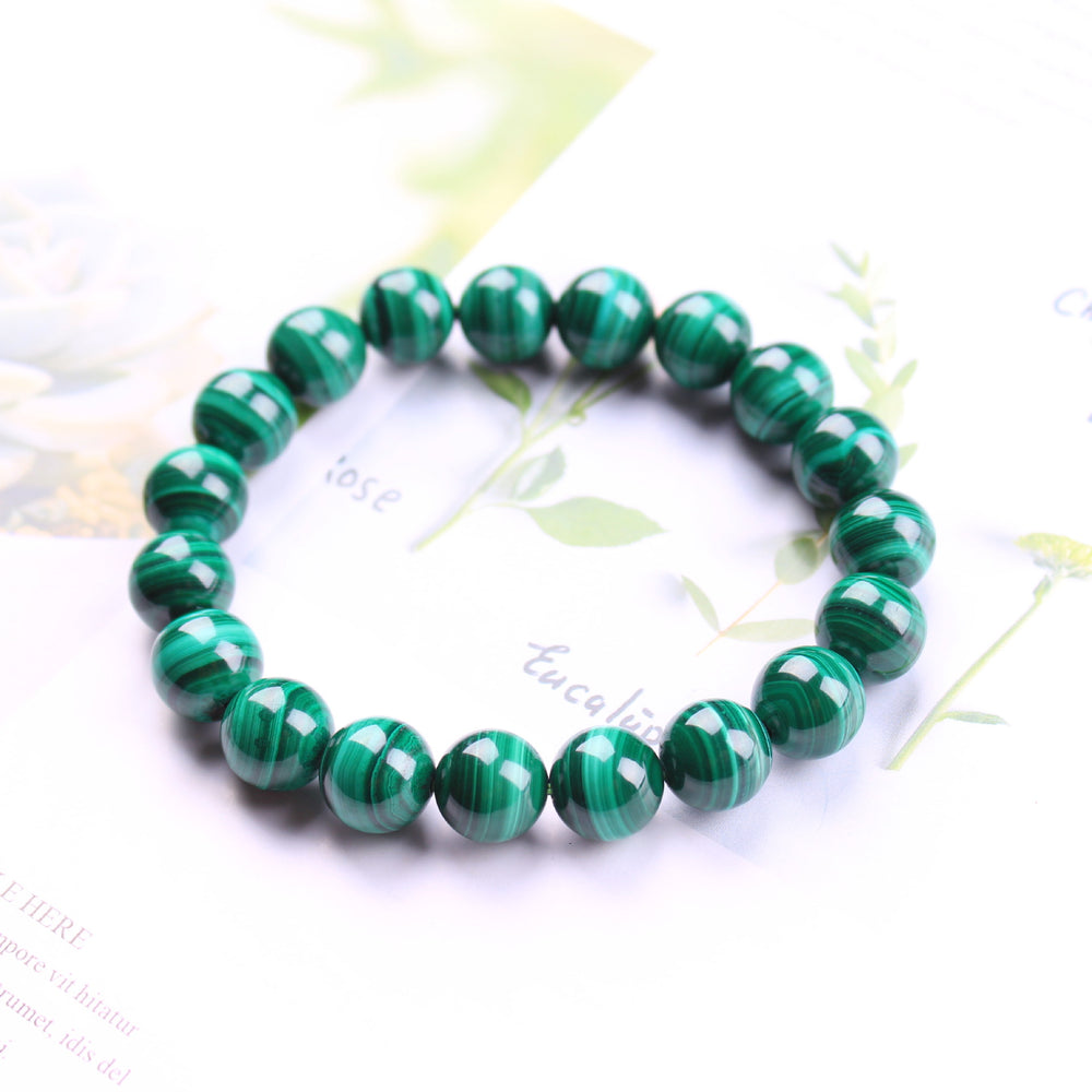 GrĂŒnes Malachit Transformations Armband - FĂŒr positive VerĂ€nderungen - Bracelet - TaoTempel