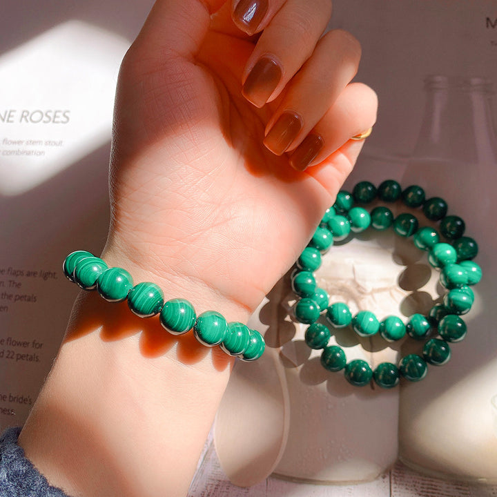 Grünes Malachit Transformations Armband - Für positive Veränderungen - Bracelet - TaoTempel