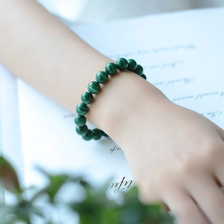 Grünes Malachit Transformations Armband - Für positive Veränderungen - Bracelet - TaoTempel