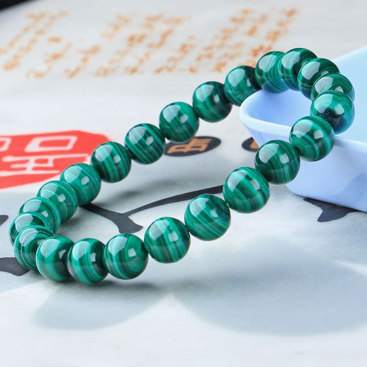 Grünes Malachit Transformations Armband - Für positive Veränderungen - Bracelet - TaoTempel
