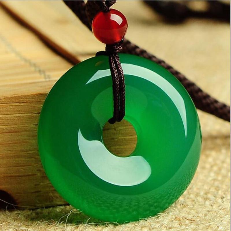 Grüne Jade Halskette - Für Positivität & Harmonie - Necklace - TaoTempel