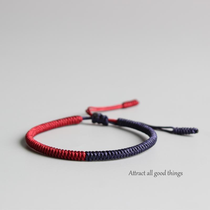 Tibetische Knotenarmbänder handgemacht - Freiheit vom Leiden - Bracelet - TaoTempel