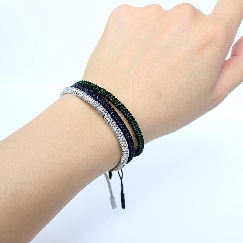 Tibetisches Knotenarmband handgemacht - Für Frieden & Harmonie - Bracelet - TaoTempel
