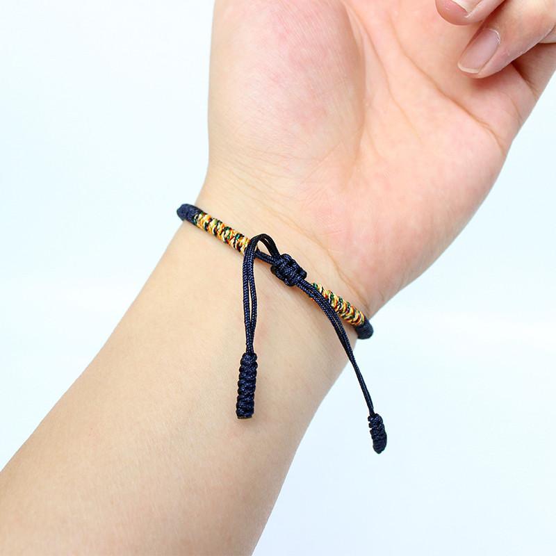 Tibetisches Knotenarmband handgemacht - Für Frieden & Harmonie - Bracelet - TaoTempel
