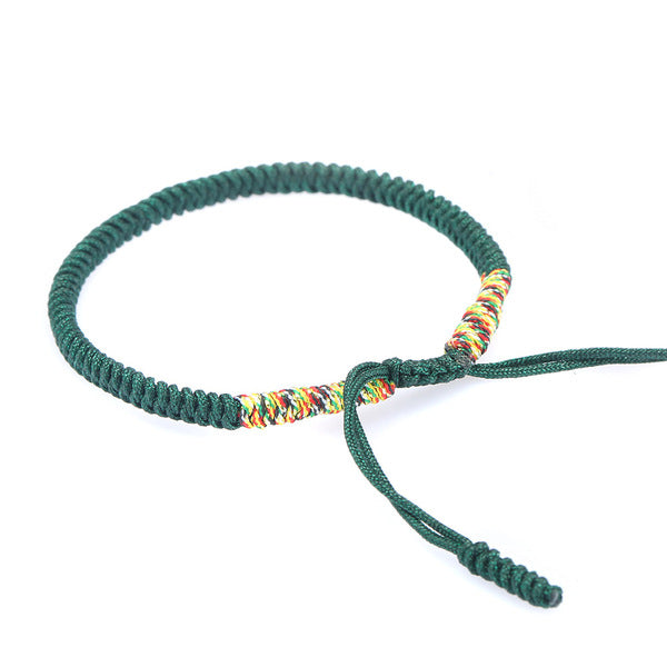 Tibetisches Knotenarmband handgemacht - Für Frieden & Harmonie - Bracelet - TaoTempel