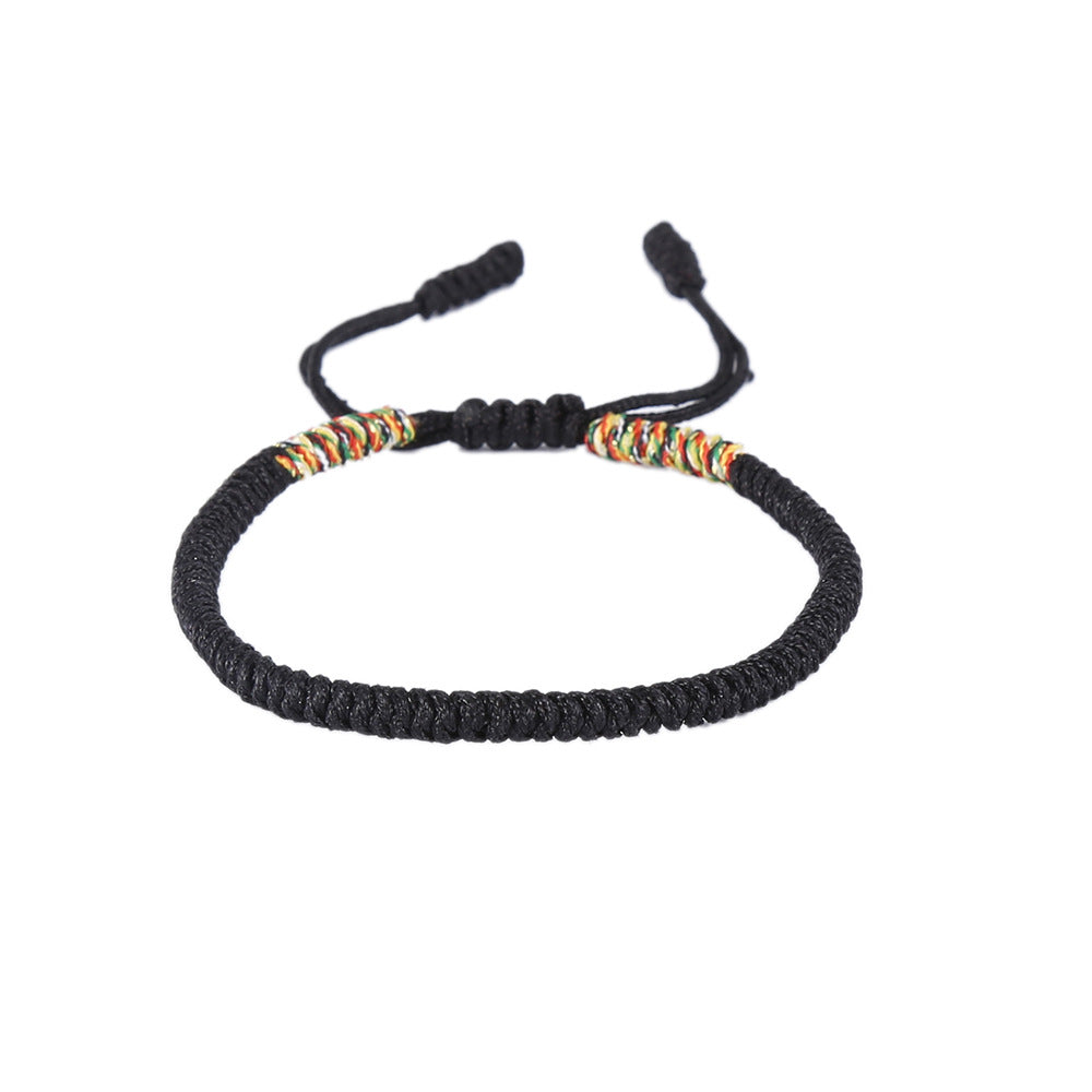 Handgefertigtes Tibetisches Knotenarmband - Für Weisheit - Bracelet - TaoTempel