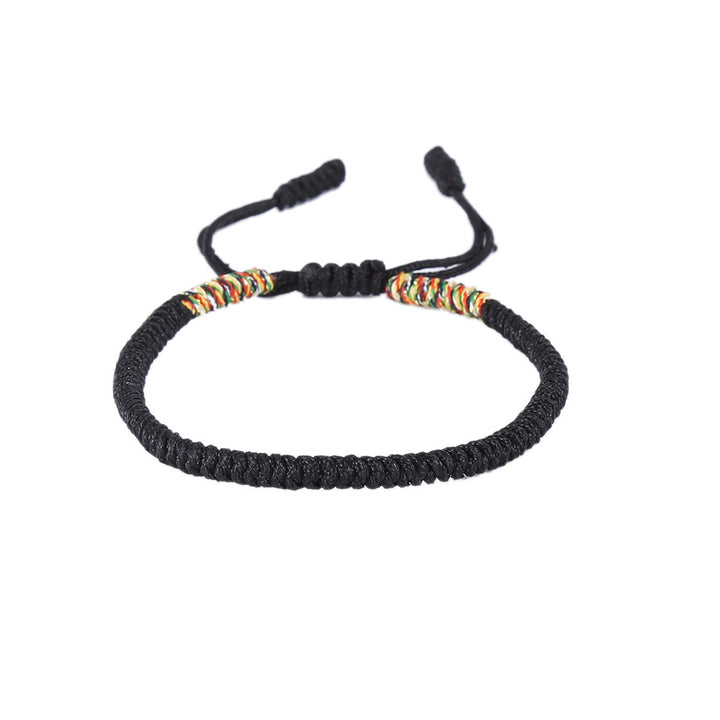 Handgefertigtes Tibetisches Knotenarmband - Für Weisheit - Bracelet - TaoTempel