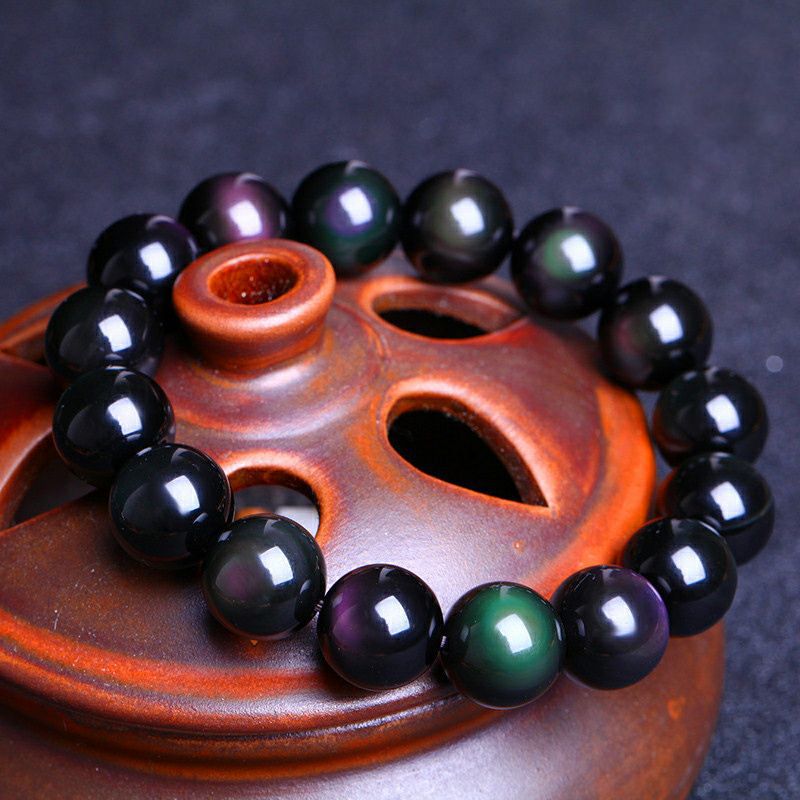 Regenbogen Obsidian Armband - Versteckte Wahrheiten Enthüllen - Bracelet - TaoTempel