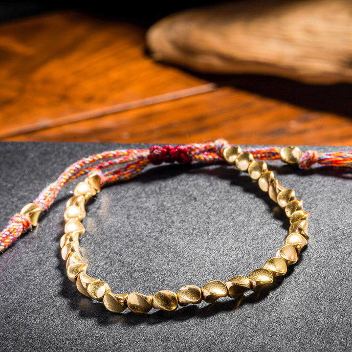 Handgefertigtes Tibet Kupferperlen Armband - heilend - Bracelet - TaoTempel