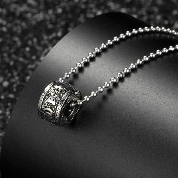 Buddhistische Mantra Halskette - Sechs Wahre Wörter - Necklace - TaoTempel