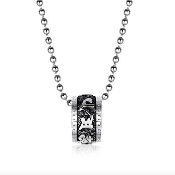 Buddhistische Mantra Halskette - Sechs Wahre Wörter - Necklace - TaoTempel
