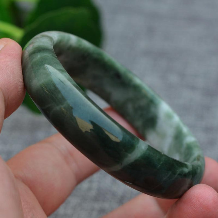 Armreif aus echtem Jade - Bracelet - TaoTempel