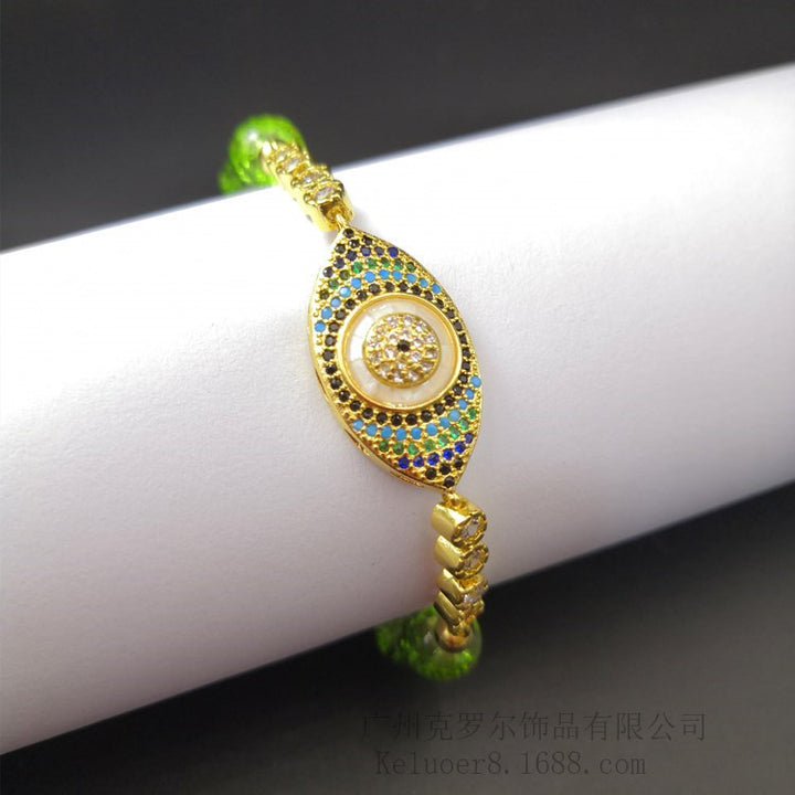Peridot Armband Böser Blick - Schützend - Bracelet - TaoTempel