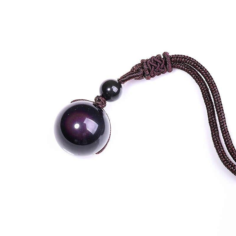 Regenbogen Obsidian Halskette - Auge der Wahrheit - Necklace - TaoTempel