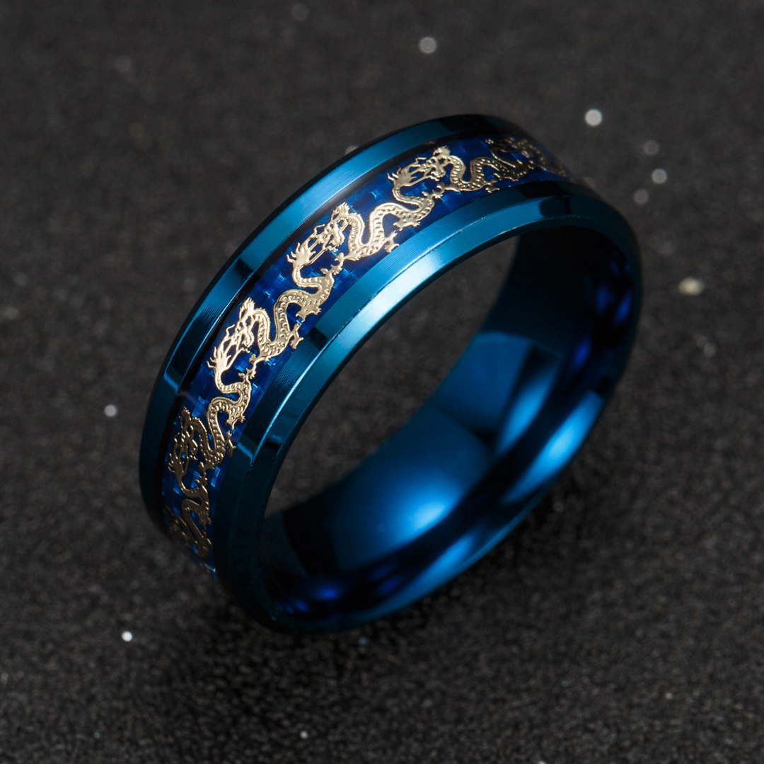 Chinesischer Drachen Ring - Glück anziehen - Ring - TaoTempel