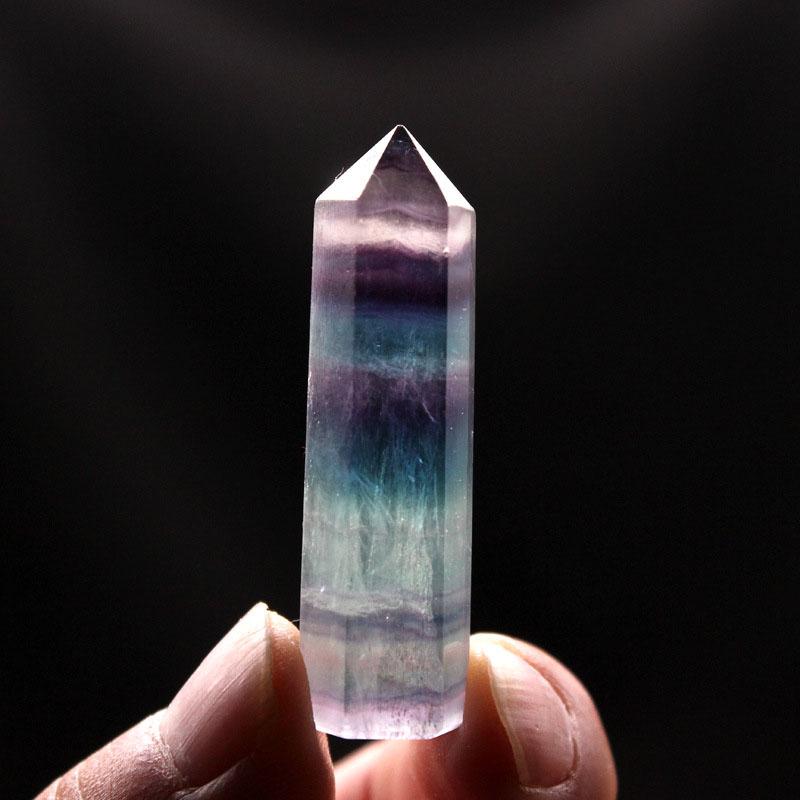 Regenbogen Fluorit Kristall - 7 Chakra Heilung - Stones & Crystals - TaoTempel