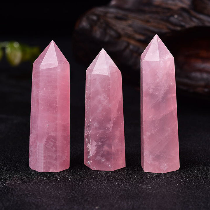 Rosenquarz Kristall Anahata Herz Chakra - Liebe heilen & Anziehen - Stones & Crystals - TaoTempel