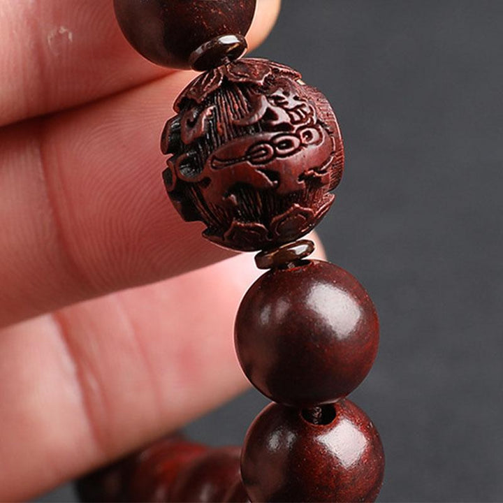 Sandelholz Armband - Buddhistische Meditationsperlen - Bracelet - TaoTempel