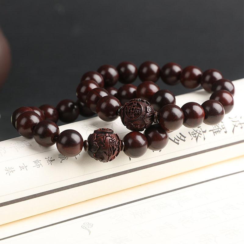 Sandelholz Armband - Buddhistische Meditationsperlen - Bracelet - TaoTempel
