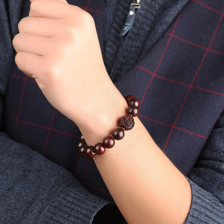 Sandelholz Armband - Buddhistische Meditationsperlen - Bracelet - TaoTempel