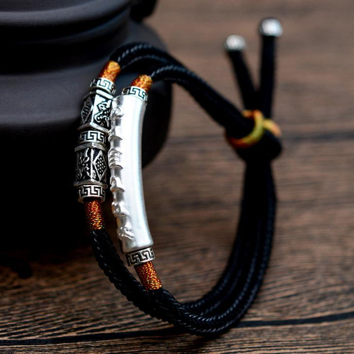 Tibetisches Mantra Doppelarmband Vintage - Bracelet - TaoTempel