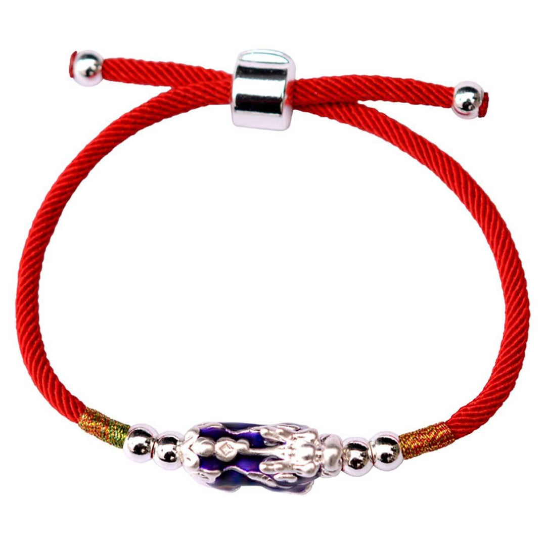 Farbveränderndes Pixiu Armband - Handgewebte Schnur - Bracelet - TaoTempel