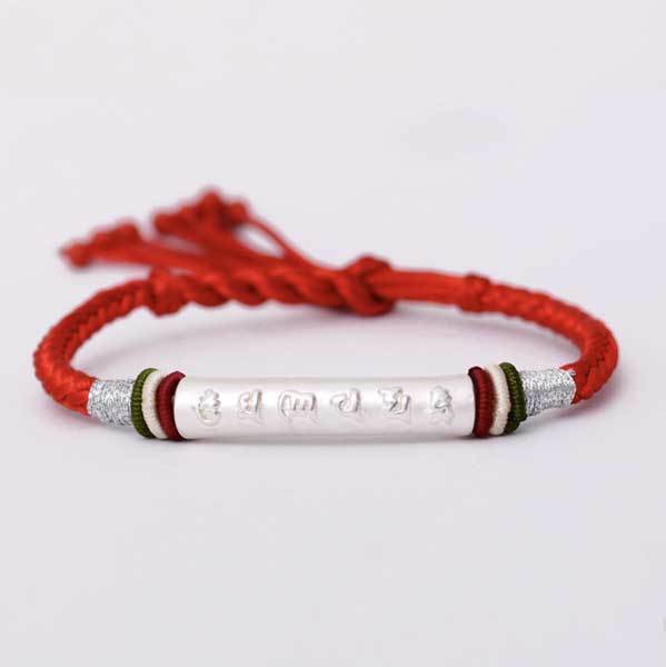 Tibetisches Glücksknotenarmband - Bracelet - TaoTempel