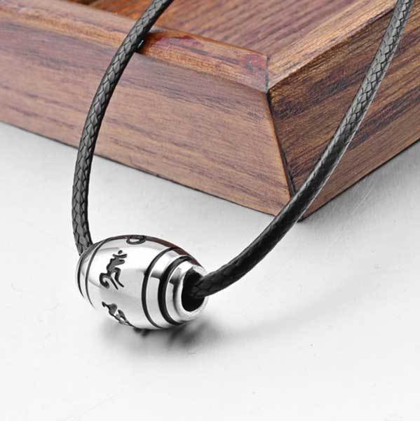 Tibetisch Buddhistische Halskette - Mantra für Glück - Necklace - TaoTempel