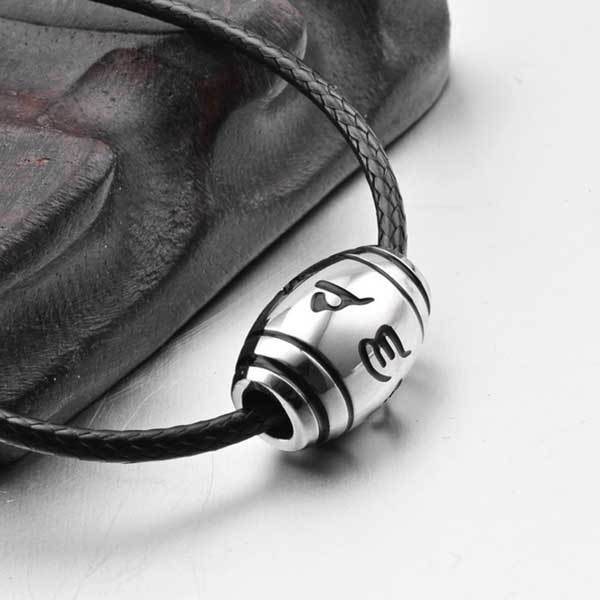 Tibetisch Buddhistische Halskette - Mantra für Glück - Necklace - TaoTempel