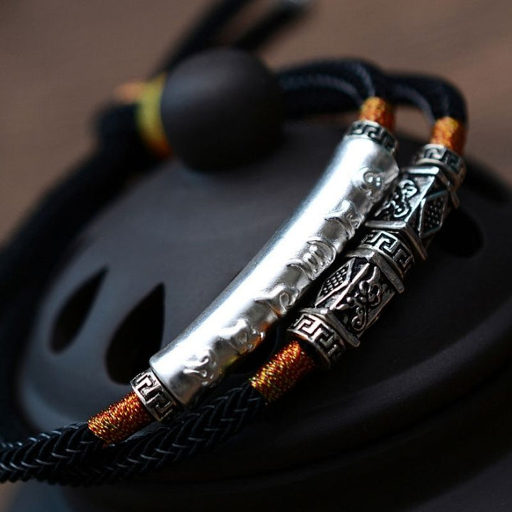 Tibetisches Mantra Doppelarmband Vintage - Bracelet - TaoTempel