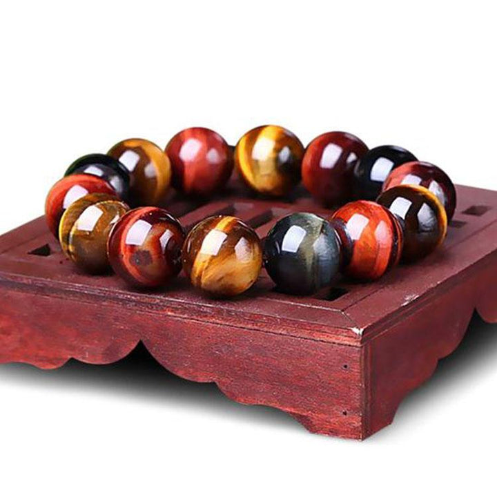 Klarheitarmband mit Tigerauge - Bracelet - TaoTempel