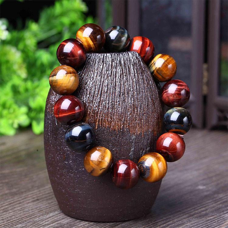 Klarheitarmband mit Tigerauge - Bracelet - TaoTempel