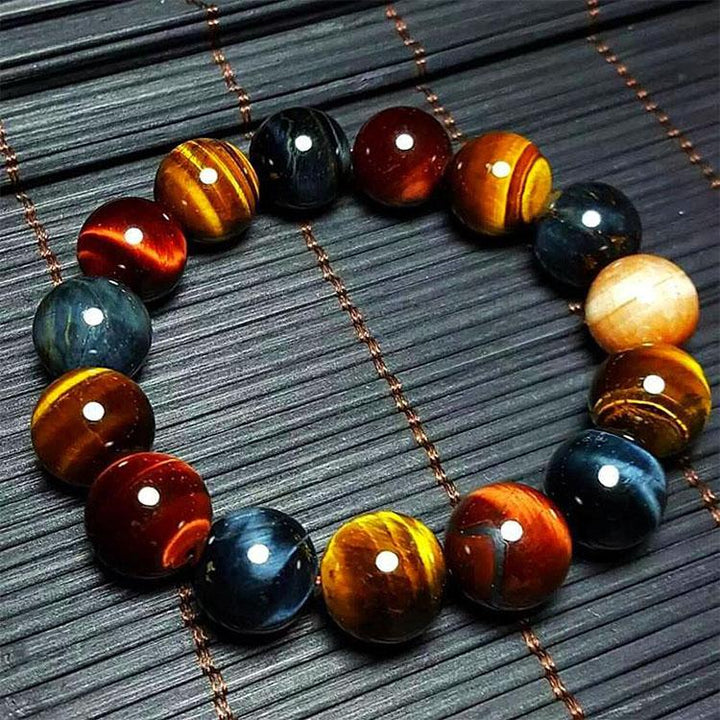 Klarheitarmband mit Tigerauge - Bracelet - TaoTempel